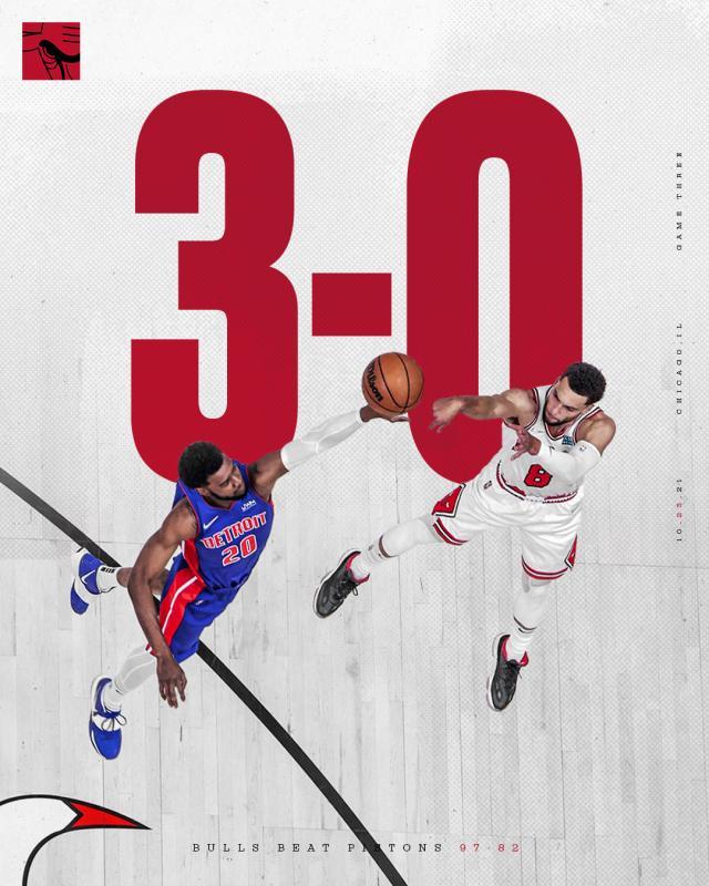 爱游戏体育app-新赛季首支三连胜球队！公牛延续季前赛火热势头